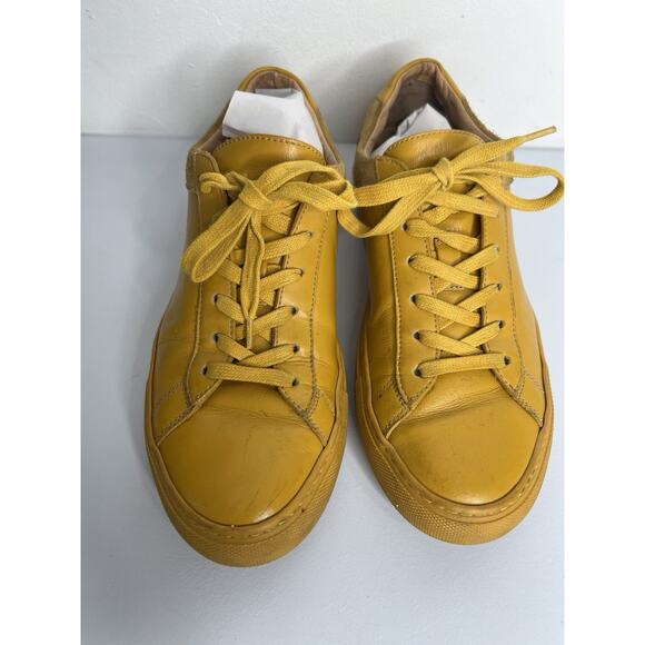 KOIO Capri Zafferano Yellow Leather Shoes Casual Size 39/US Womens’s 9 - Picture 2 of 9